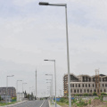 Hot dip galvanized 8m 26ft steel decorative street lighting square pole with factory price